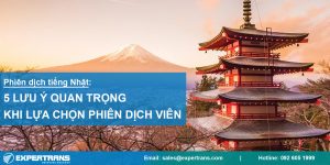 Phiên dịch tiếng Nhật Expertrans