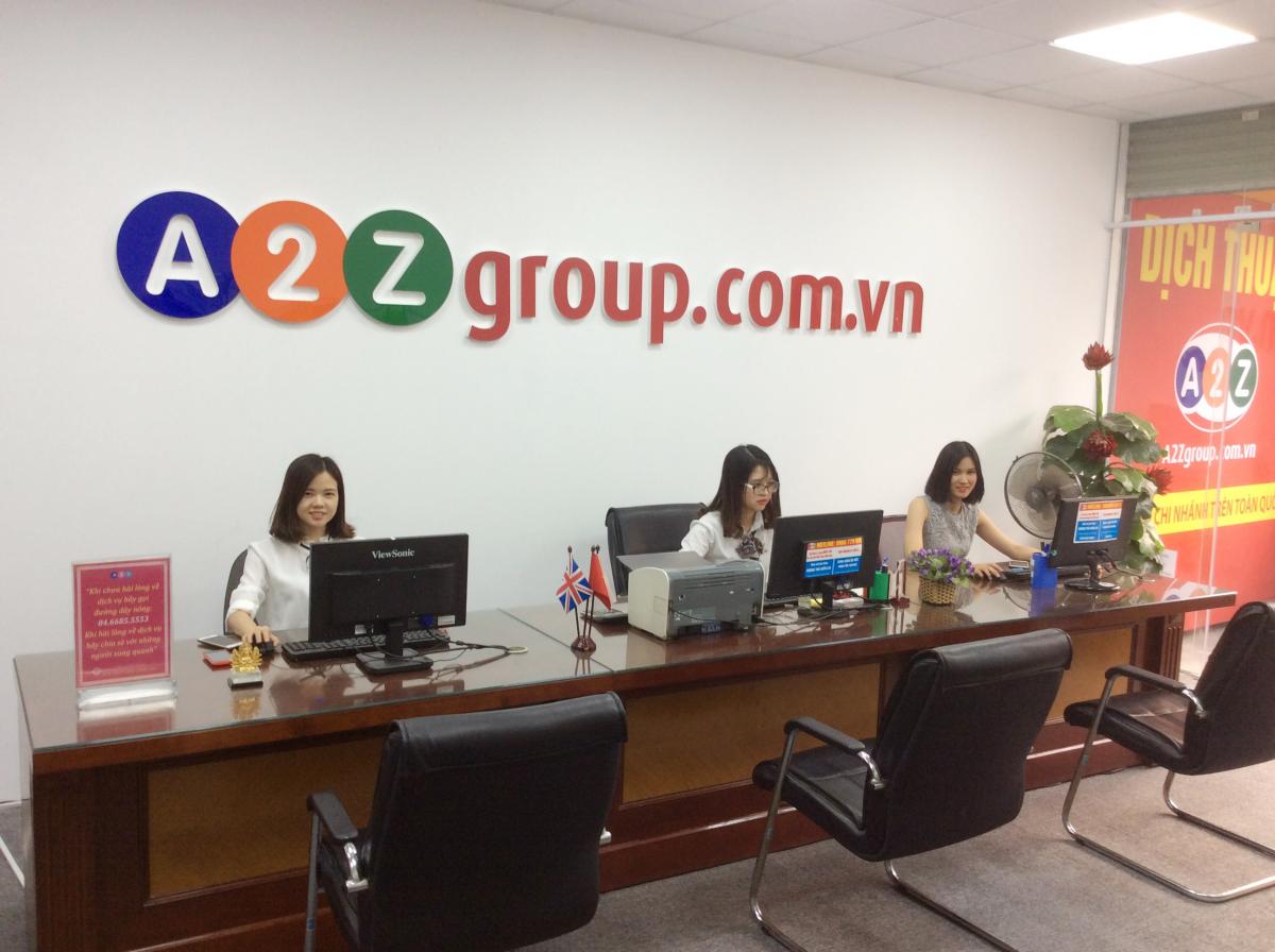 Công ty dịch thuật a2z