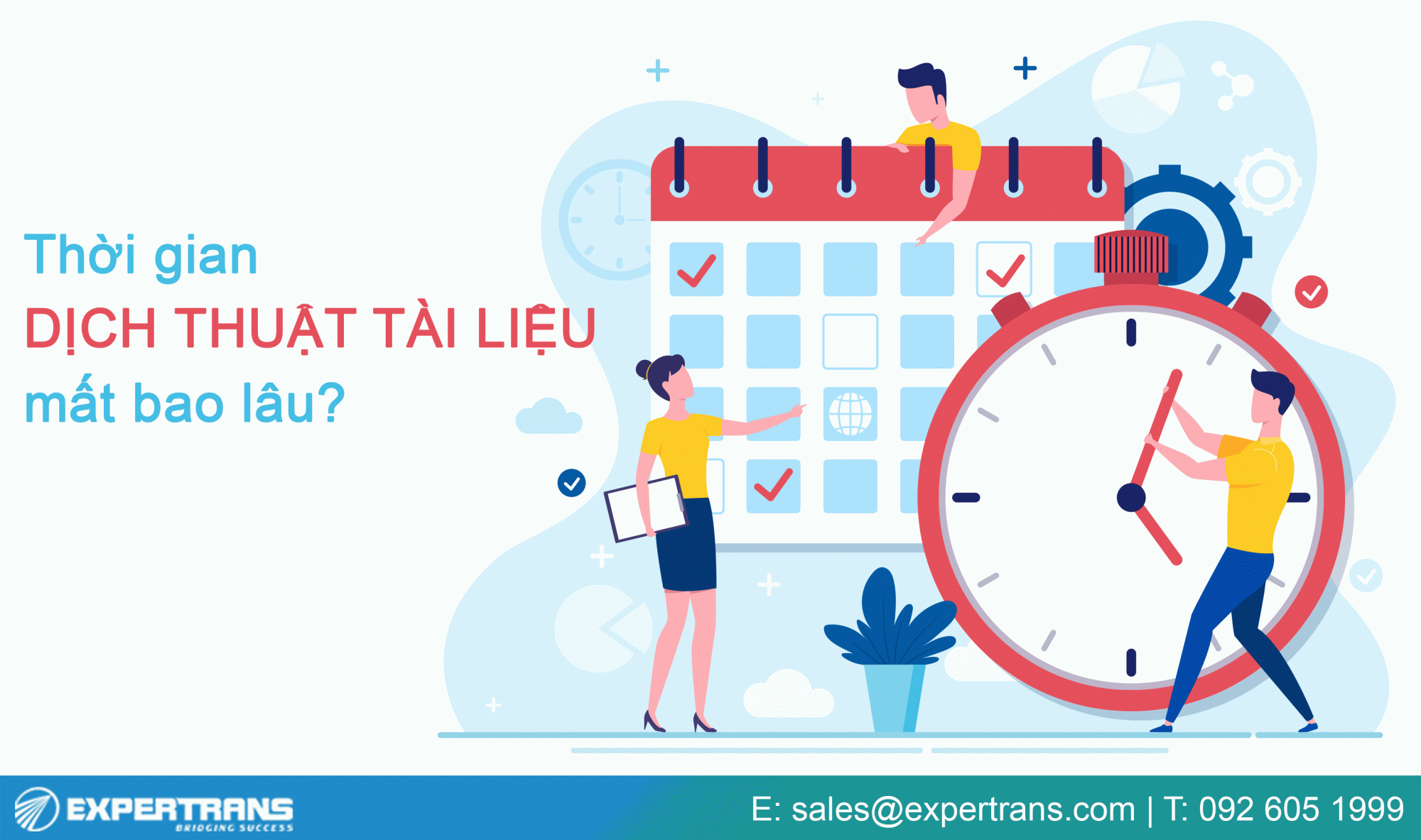 Thời gian Dịch thuật Tài liệu mất bao lâu?