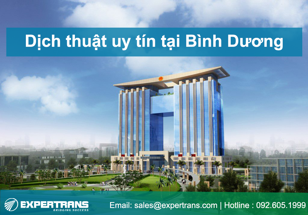 dịch thuật tại bình dương