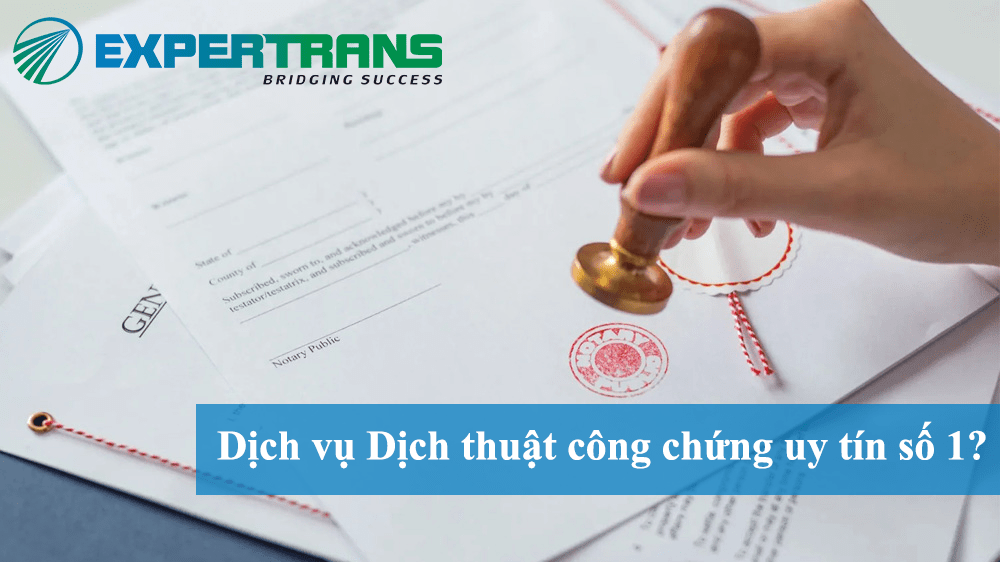 Dịch thuật công chứng